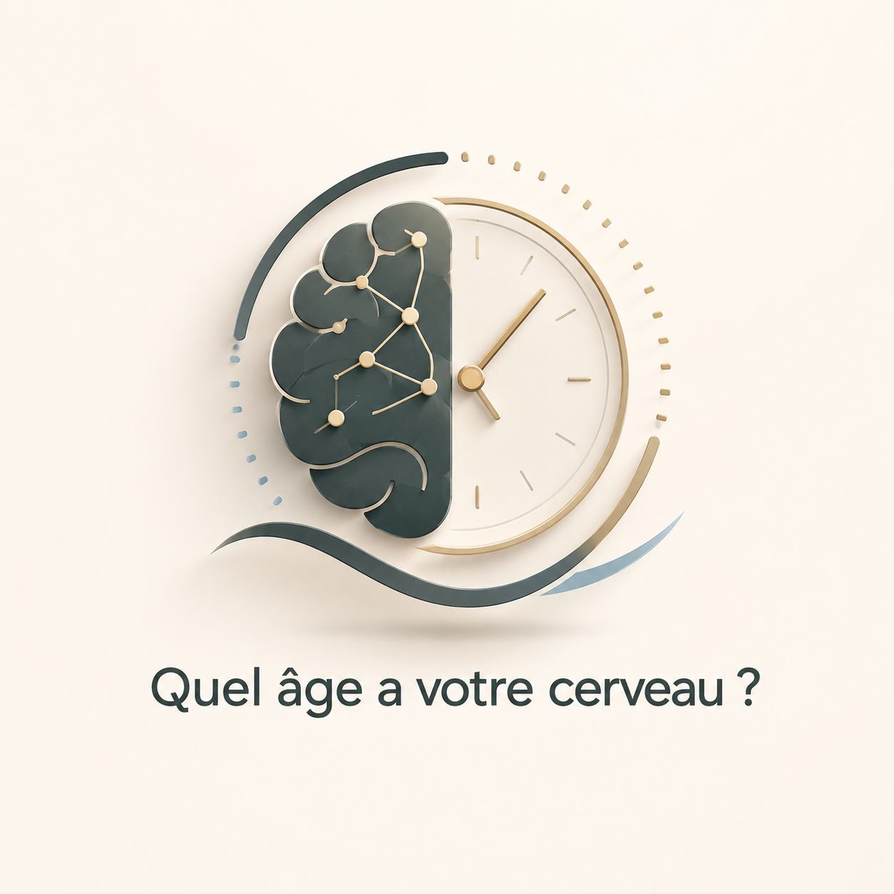 Illustration IA âge biologique du cerveau